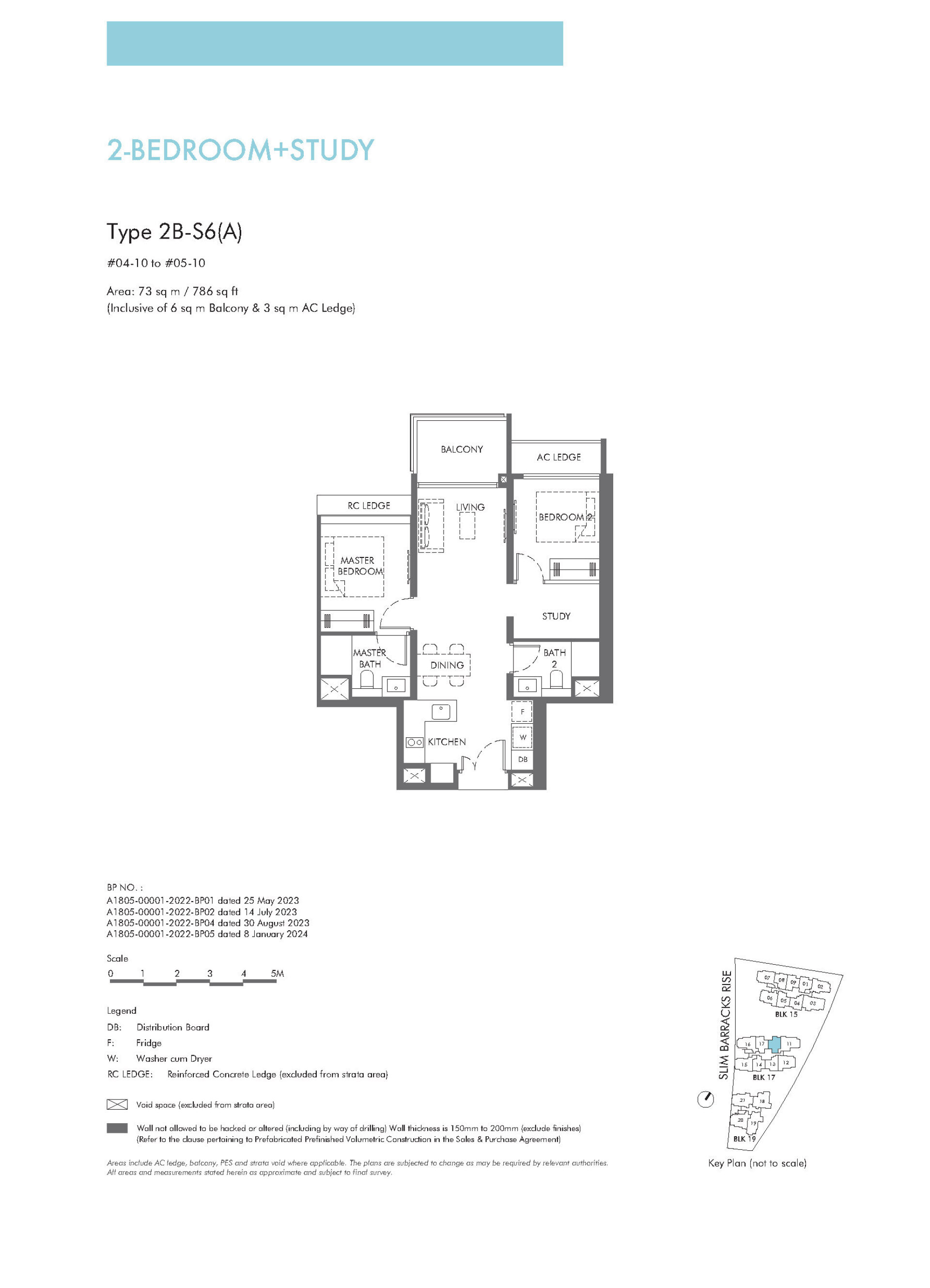 The Hill @one-north floorplan